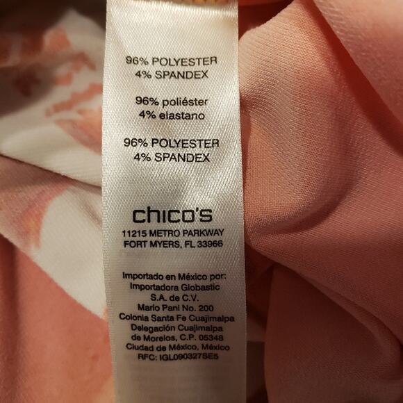 Chico's Multi Print Dress NWOT - Picture 8 of 9